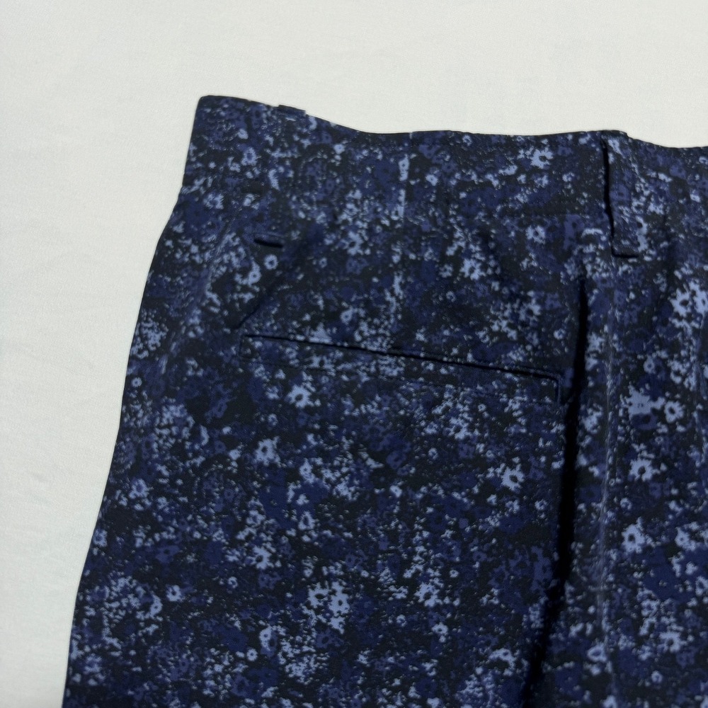 Under Armour Men's Golf Shorts Size 32 Navy Blue Floral Camo Print Stretch - Picture 9 of 10